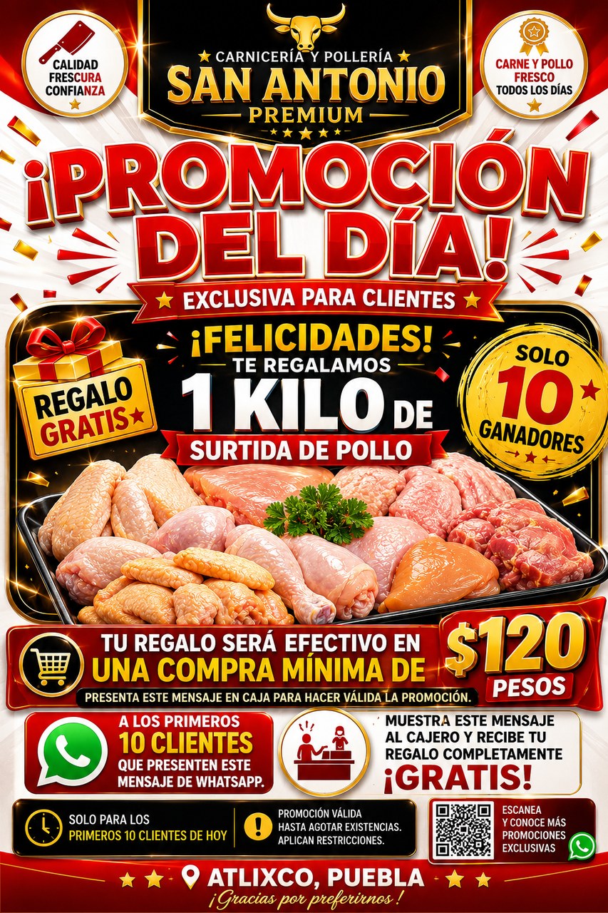 Promoción del día San Antonio